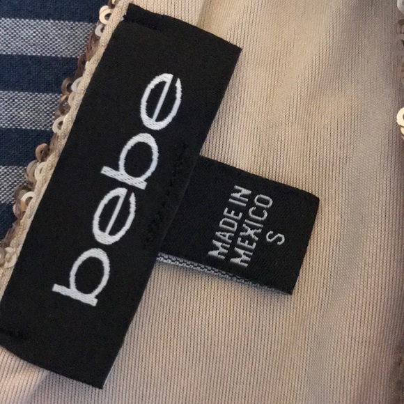 Bebe gold sequin dress in a size small - Picture 4 of 5